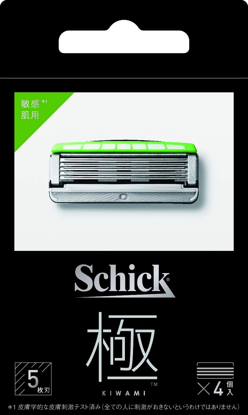 

Schick KIWAMI Replacement Blades for Sensitive Skin Razor (4-Pack) 5-Blade