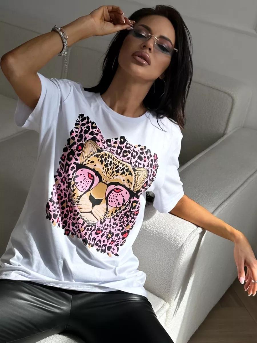 Dressy printed T-shirt S