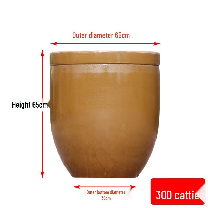 Large Thickened Ceramic Multi-purpose Jar