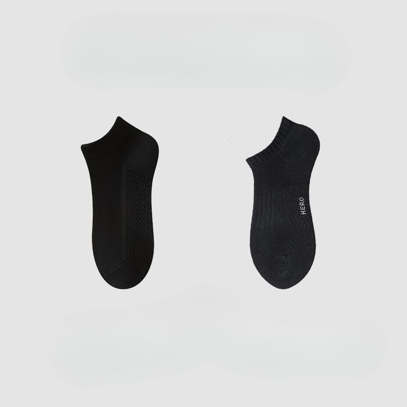

Men s Pure Cotton Anti-odor and Sweat-absorbing Summer Mesh Boat Socks Men s Thin Socks 1 pair