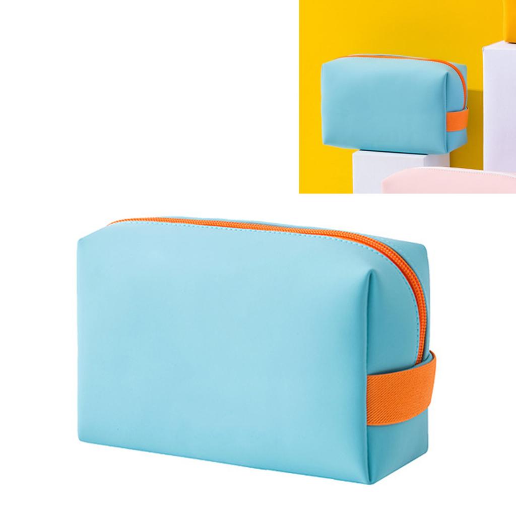 Cosmetic Bag PU Waterproof Stylish Multifunctional Portable Makeup Bag for Travel Daily Use
