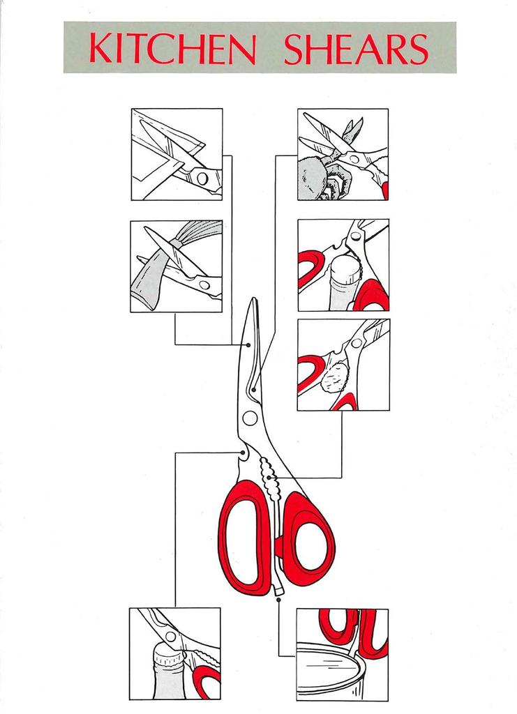 Zensix Kitchen Scissors TDK-1