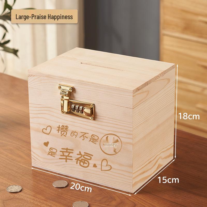 2025 Kids' Secure Piggy Bank - Save Only Money Box for Boys & Girls