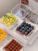 Transparent Tiramisu Packaging Box Cake Dishes Mousse Cutting Sweet Dessert Baking Western Pastries Separation Packing Box