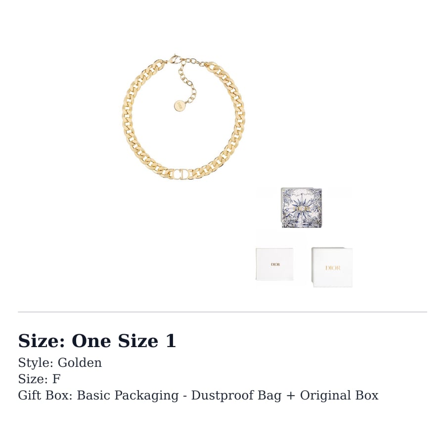 Dior Danseuse Etoile Choker Necklace N0519DSEMT-D300