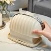 Light luxury handbag tissue box household living room shell creative bathroom tabletop spring paper drawerplastic drawer