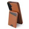 For Samsung Galaxy A15 4G/5G Case Compatible with MagSafe Detachable Card Holder Kickstand Leather Phone Back Cover