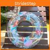 Transparent Mermaid Swim Ring Cartoon Pattern Pvc Thickness 0.20 Adult Inflatable Swim Ring