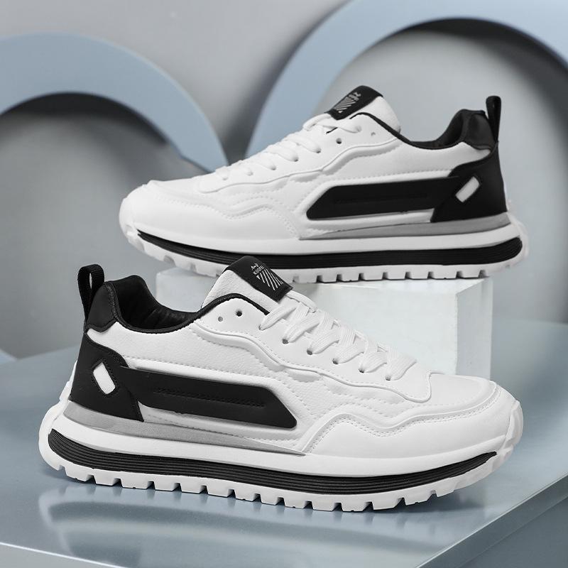 2024 Winter Breathable Men's Fashion High-End Sports Casual Shoes - Comfortable All-Match Daddy Sneakers