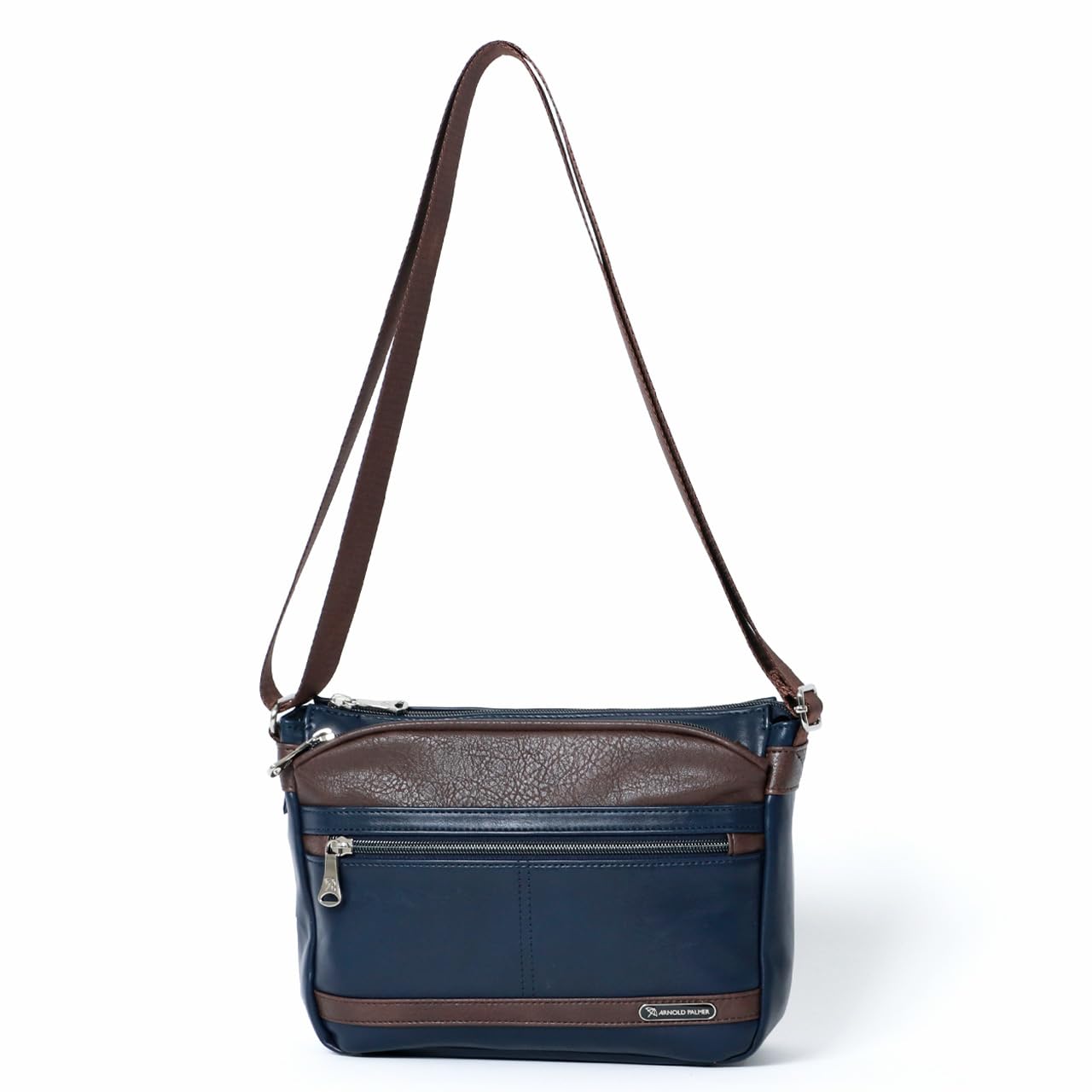 

Shoulder Bag Synthetic Leather Crossbody Bag Navy Free [Arnold Palmer] Men s Темно-синій