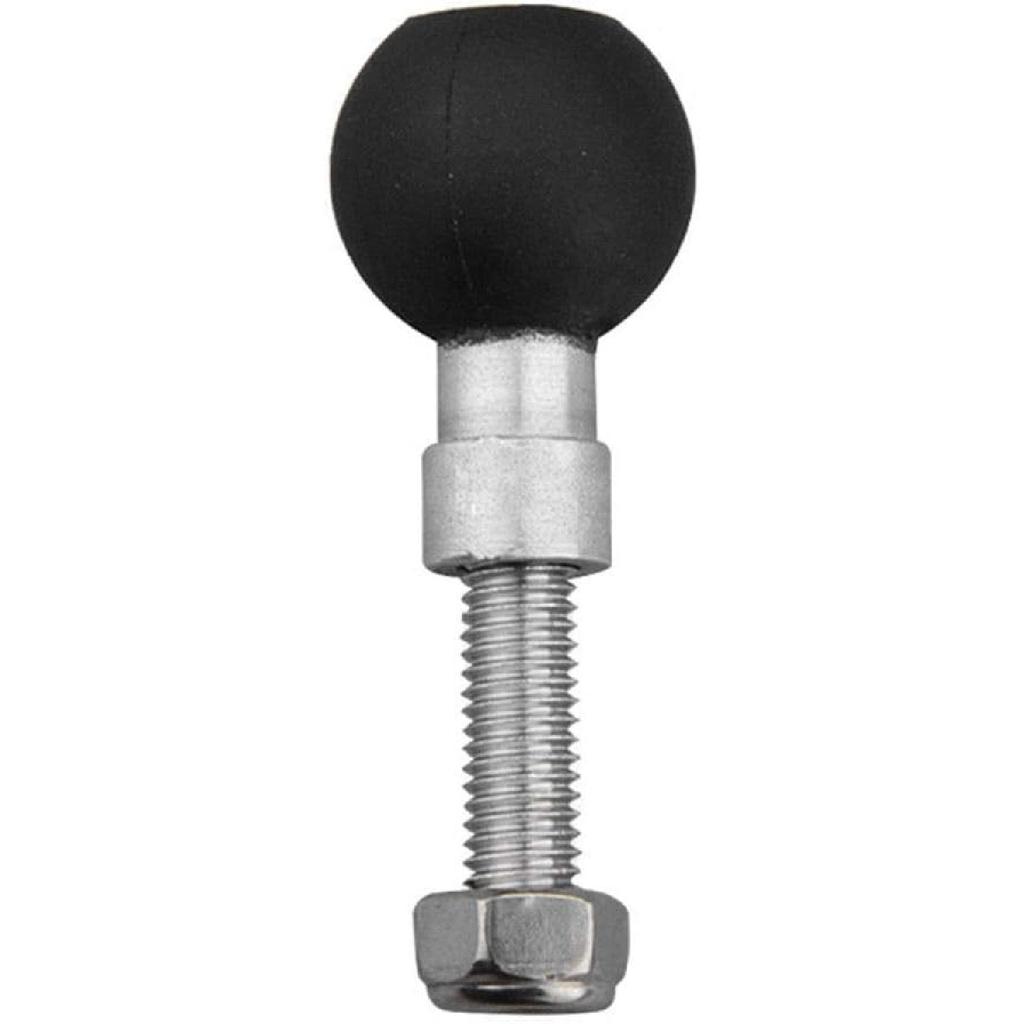 Riloer Motorcycle Fork Stem Ball Base Motorcycle Handlebar Clamp Ball with M8 Screws