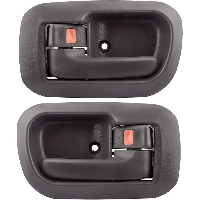 Pair Gray Interior Front Right & Left Driver Passenger Side Door Handles for Toyota Sienna 1998 1999 2000 2001 2002 2003 6927808010B0 6927708010B0