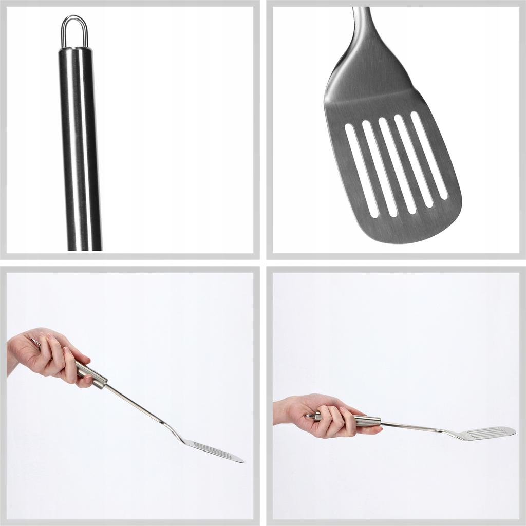 KADAX Spoon Spatula Kitchen For Meat Stainless Steel 35 Cm