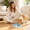 Dog Slow Feeder Bowl Interactive Puzzle Toy for Hiding and Slow Eating