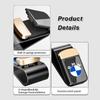 Car Sun Visor Glasses Holder Card Ticket Stainless Storage Clip For BMW M3 M5 X3 E93 F10 F20 F30 F40 F15 F25 F26 F31 F49 F86