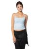 FIFTHALIAS Essential Halter Top Icy Blue