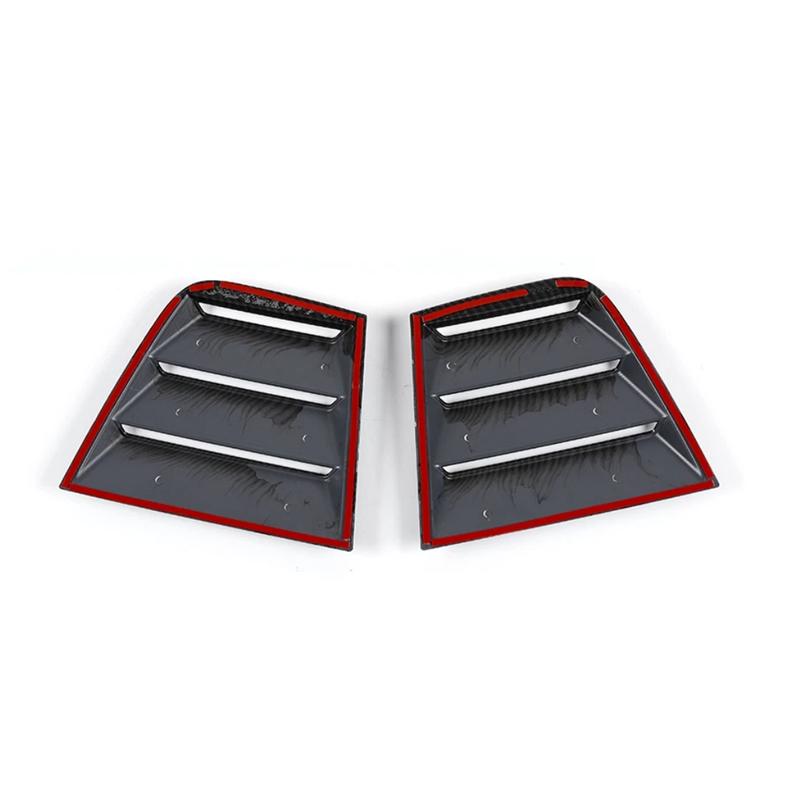 

Car Rear Window Louvers Decoration for Dodge Charger 2015-2025 Shutter Scoop Blind Shade Cover Sticker Auto Exterior Accessories