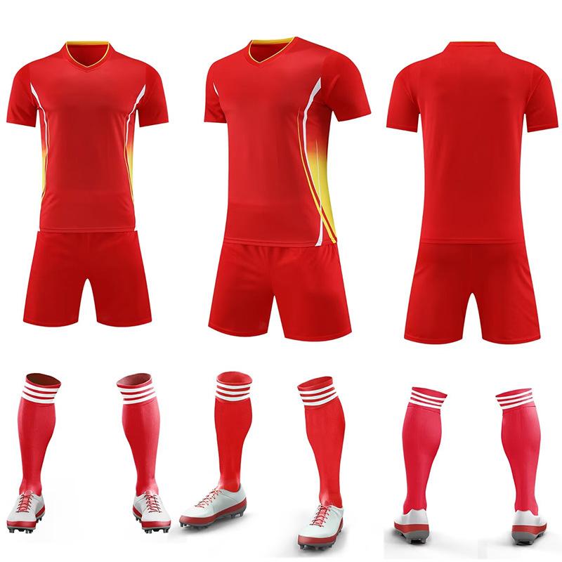 Football Jersey Set Men S Breathable Game Jersey Training Jersey Adult Children S Summer Clothing Tide Jersey Light Board 3XS