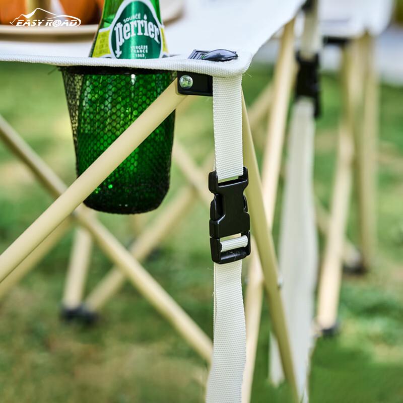 EASY ROAD Cute Folding Table and Chair Set