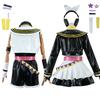 Mirror Gemini Bell even cos clothes Mirror Bell Mirror Bell even Meow Si fast running linkage cosplay clothing full set