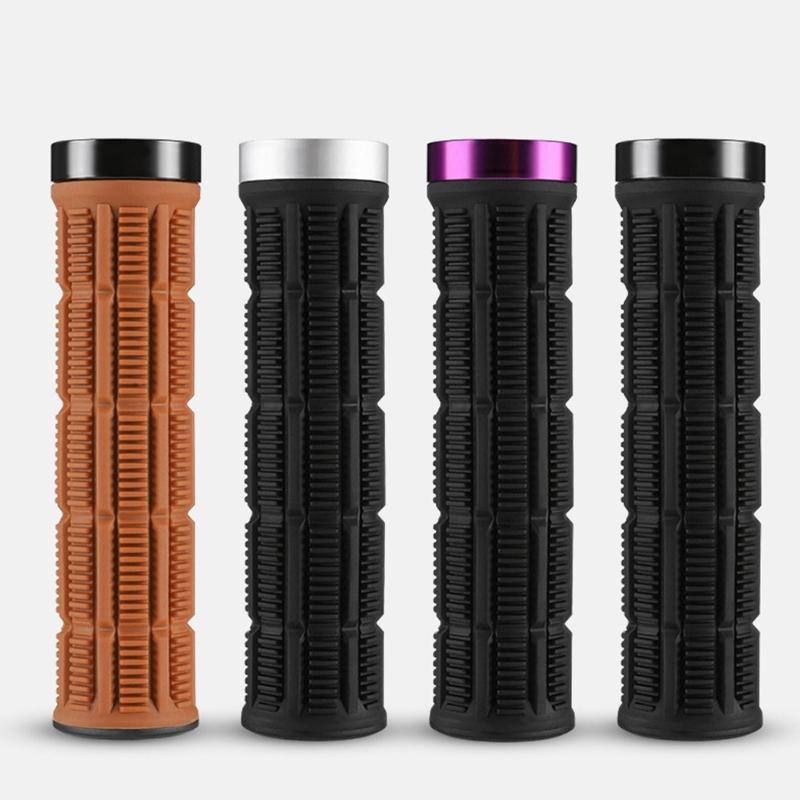1pair Durability Mountain Bike Grip Ergonomic Comfortable Handlebars Grip for City Commuting
