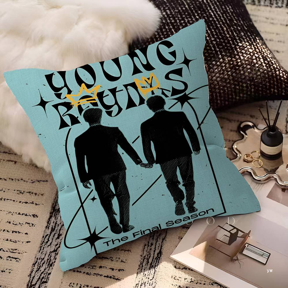 Film Young Royals Personalisierte Bildtext Heimdeko Kissen Haushaltsgeschenke 45x45cm