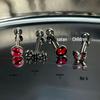 Satan's Child Butterfly Flower Titanium Tongue Stud - Sweet & Cool Design for Hot Girls
