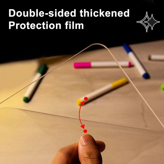 LED Note Board Rechargeable Acrylic Memo Pad Erasable Glowing Message Board To-do List Board Reusable Weekly