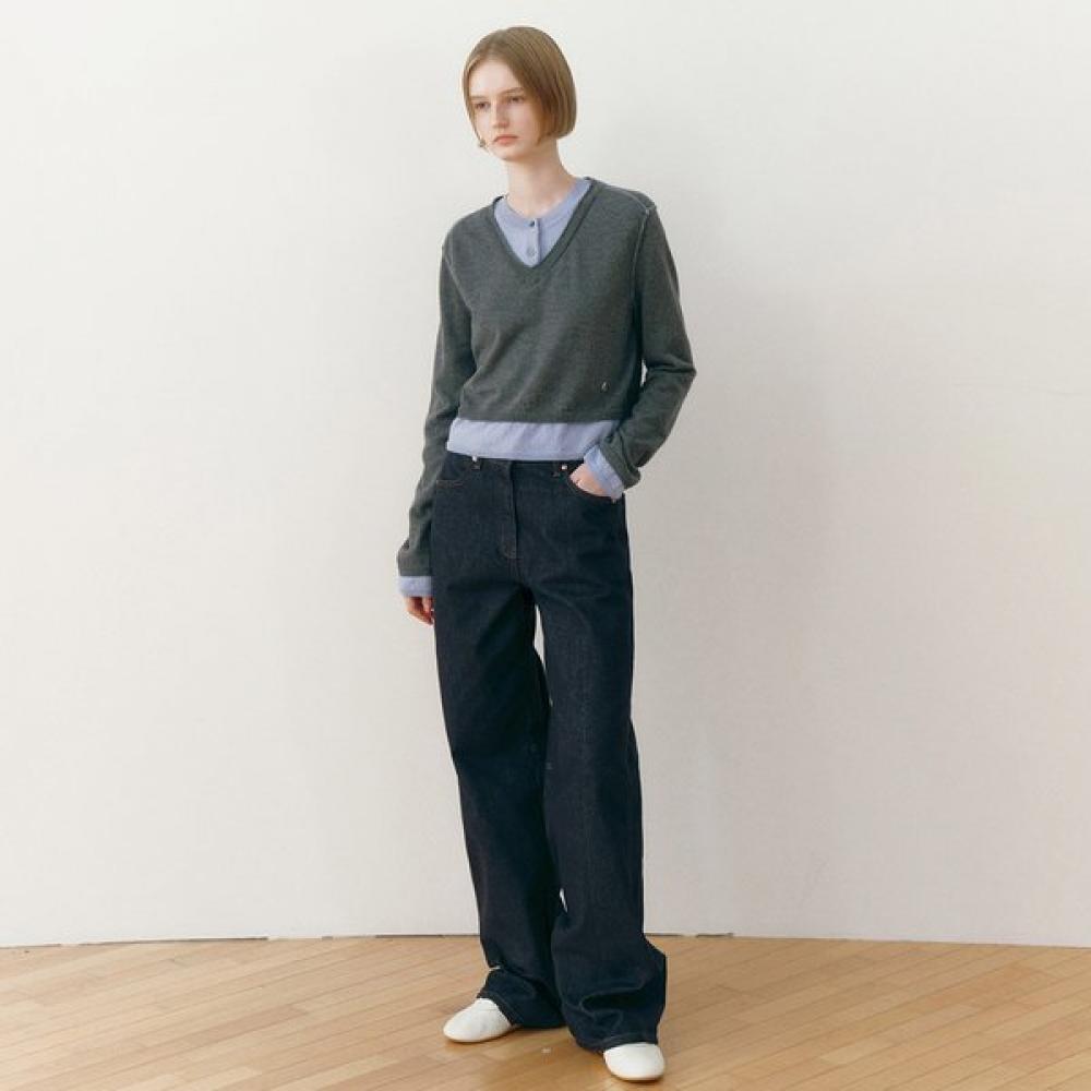 Joy Gryson Selvedge Wide Denim Pants Kj5al7410 35 INDIGO/01_S