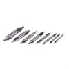 1 Set 1/1.5/2/2.5/3/4/5 Center Drill Bits Set,60-Degree Angle Center Drill Bits Kit Countersink Tools For Lathe Metalworking