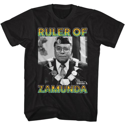 Coming To America Ruler of Zamunda Black T-Shirt Unisex T-Shirt S