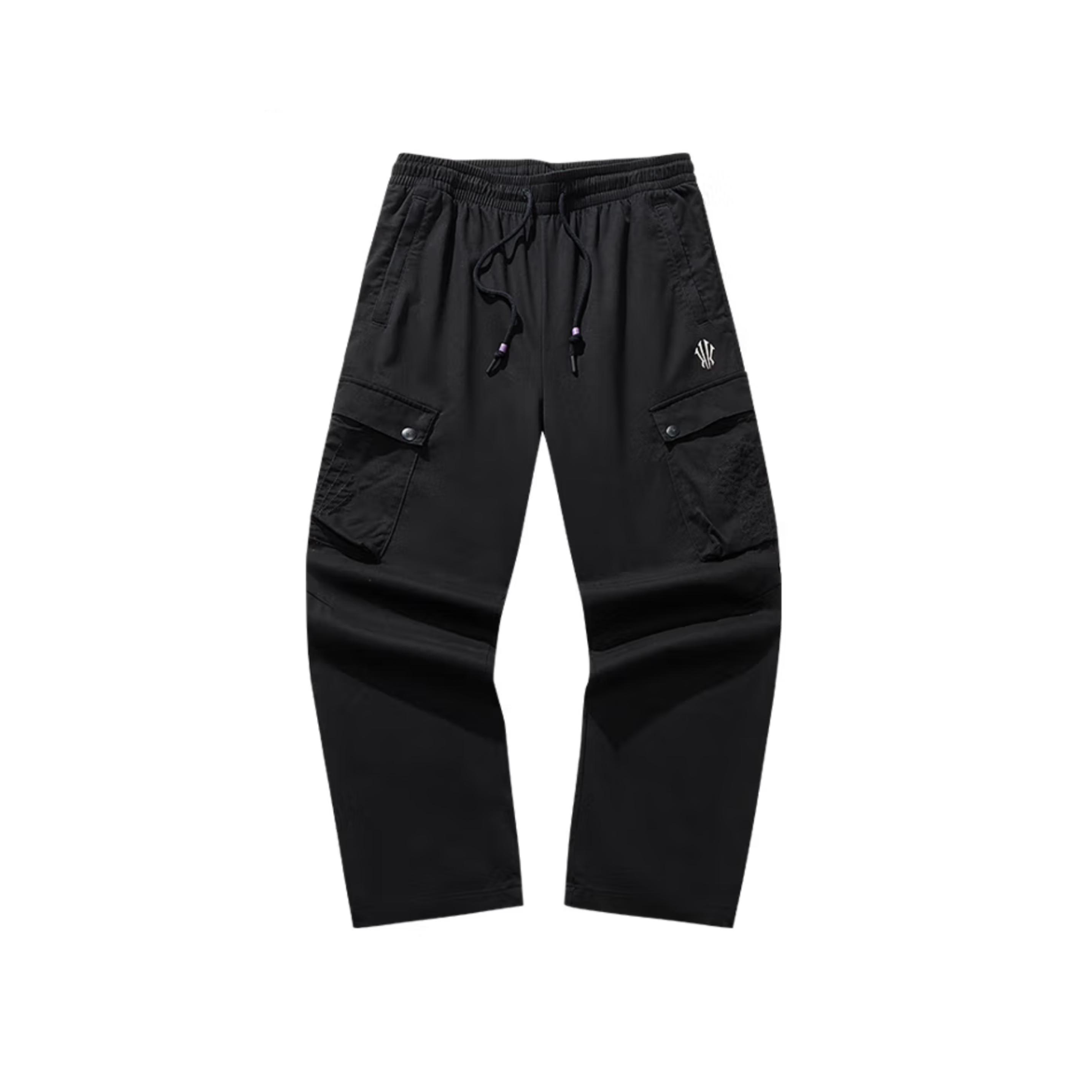 Anta Woven Casual Pants Unisex Basic Black 172541502-1 L