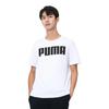 Puma Letter Round Neck Breathable Comfortable Casual Sports Short Sleeve T-Shirt Men T-Shirts White 671259-02