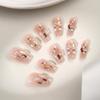 Zhuoshimei Lucky Lion Handmade Luxury Whitening Nail Stickers: Elegant New Year Nail Art