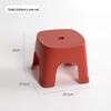 Thickened Non-slip Plastic Footrest Stool for Kids and Adults - Ideal for Bathrooms and Entryways