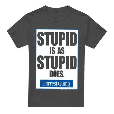 Forrest Gump Unisex Adult Stupid Is T-Shirt