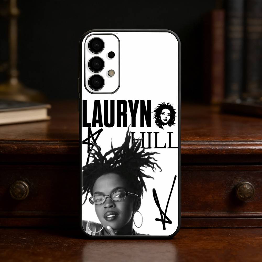 Etui na telefon piosenkarki L-Lauryn Hill dla Samsung S25,24,21,22,23,30,Ultra,20,Plus,Fe,Lite,Note Miękkie czarne etui