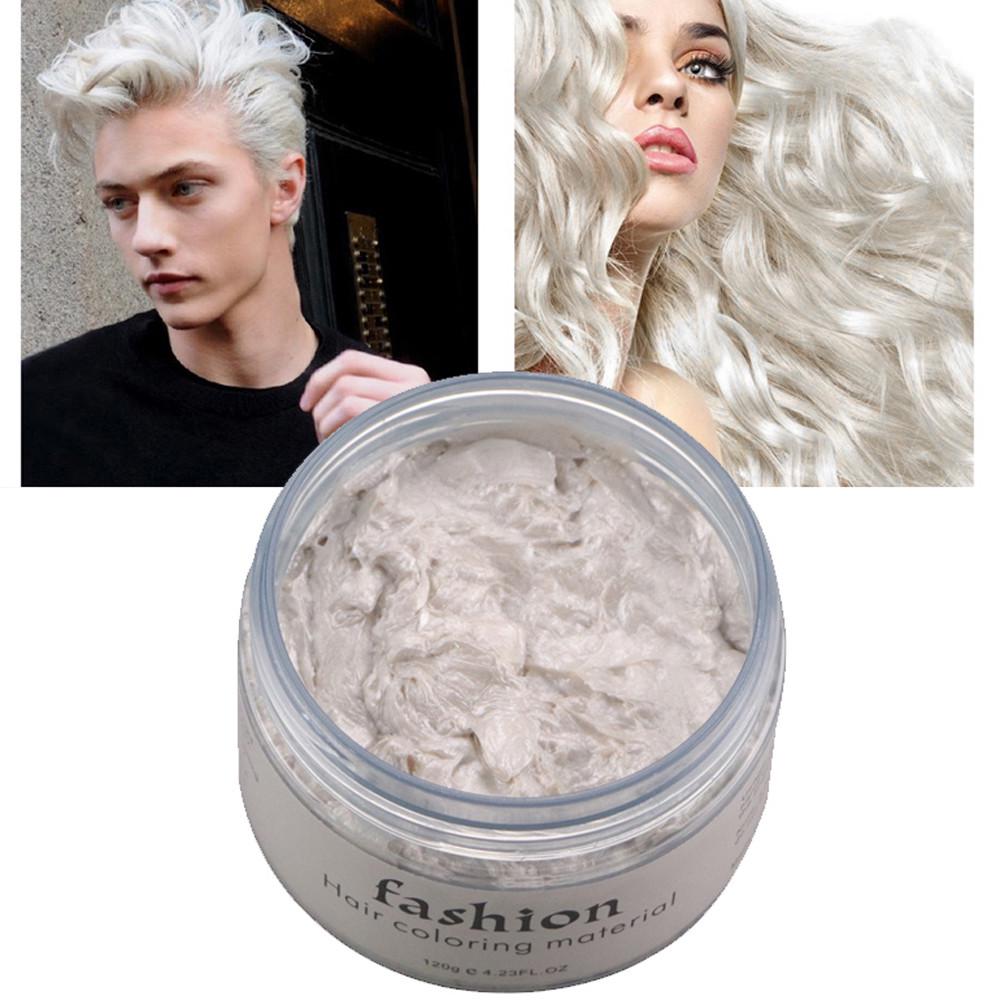 Buy 7 Colors Unisex DIY Hair Color Wax Mud Dye Cream at affordable