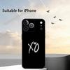 The W-Weeknd X-XO Phone Case For iPhone 17,16,15,14,13,12,11 Plus,Pro Max,XS,Soft Silicone Black Cover
