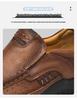 Men's Outdoor Casual Slip-On Leather Shoes - Large Size, Non-Slip, Wear-Resistant, Soft Sole