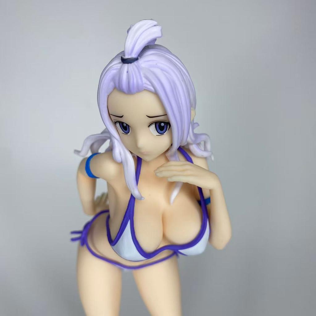 27CM FAIRY TAIL Figurine Anime Mirajane Strauss Figurine d'Action en PVC Modèle de Collection Jouets Cadeau Enfant Ornements Poupée dessin animé