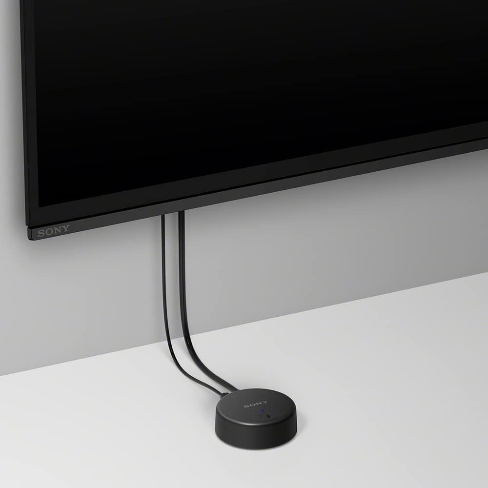 Transmisor Inalámbrico Sony WLA-NS7 [Compatible con Televisores BRAVIA XR, Bluetooth y auriculares para sonido envolvente 360 cuando se empareja con un procesador BRAVIA XR