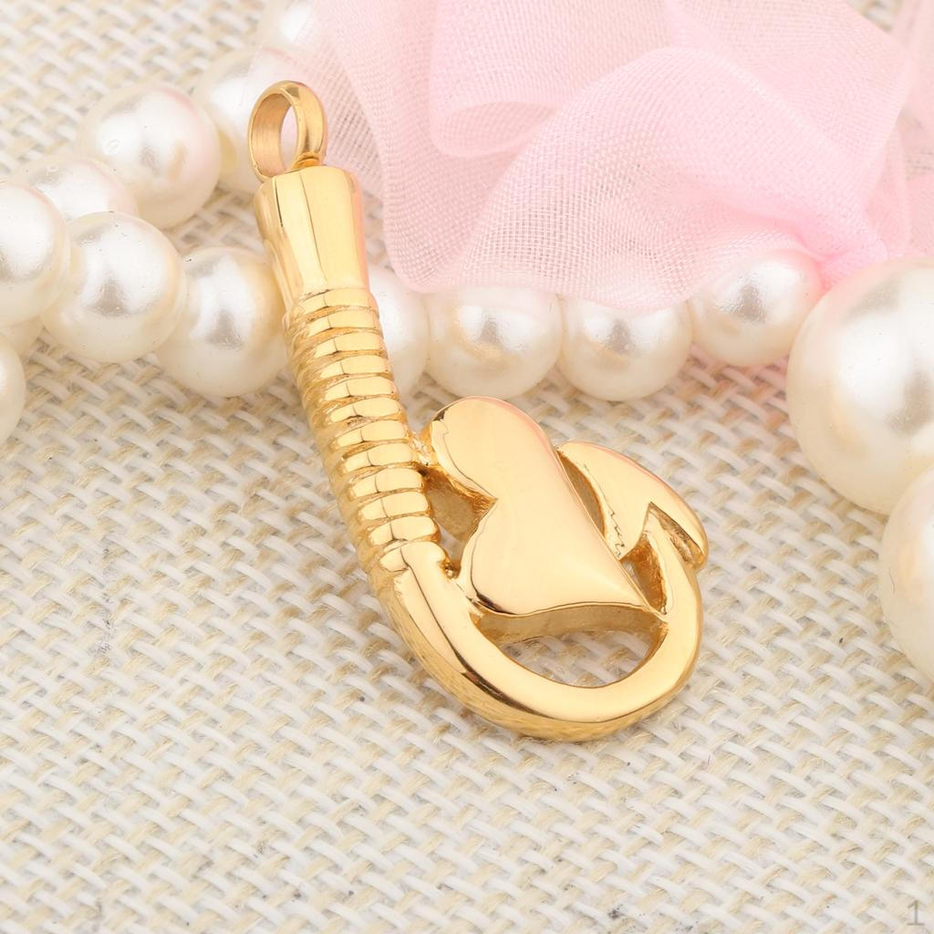 Урна Держатель для праха Памятный сувенир Сердце Кулон для кремации Сделай сам