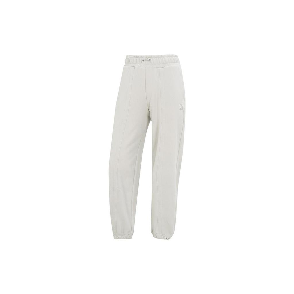 New PUMA Knitted Sweatpants Women's White 623472-17