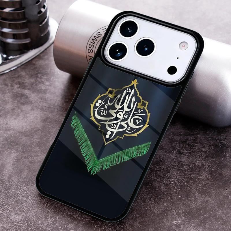 Islam Shia Imam Ali Hussain Phone Case for iPhone 17 16 15 Pro Max Air 14 13 12 11 Plus Shockproof Cover