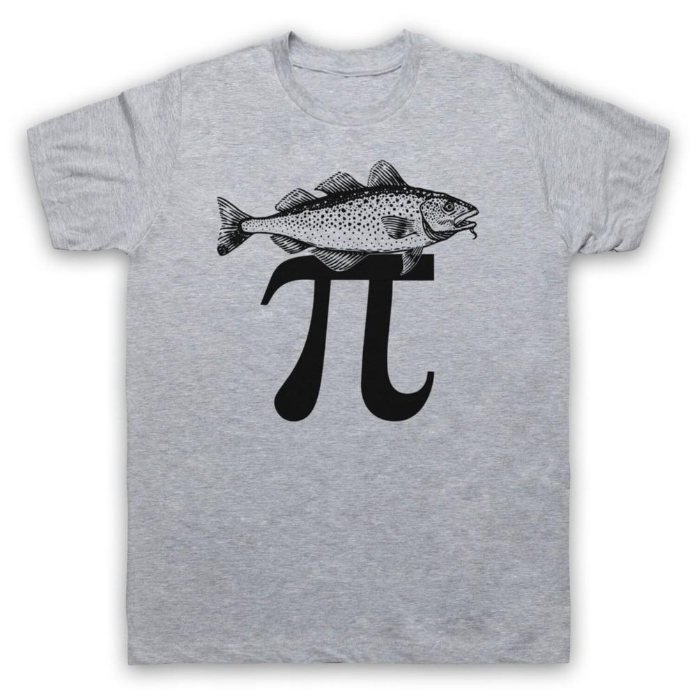 

Fish Pi Pie Maths Food Parody Funny Trigonometry Mens And Womens T-Shirt L