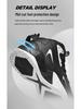 Scarpe da papà da uomo taglie forti foderate in pile e in pelle - Calde, leggere, sneakers casual 4847