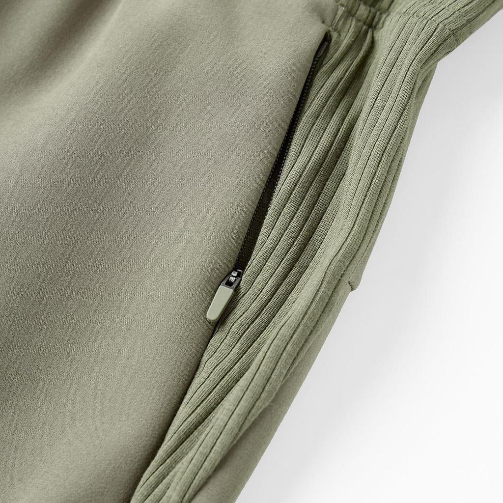 Adidas Fashion Versatile Letter Lace-Up Casual Pants Men bottoms Olive-Green JX9494