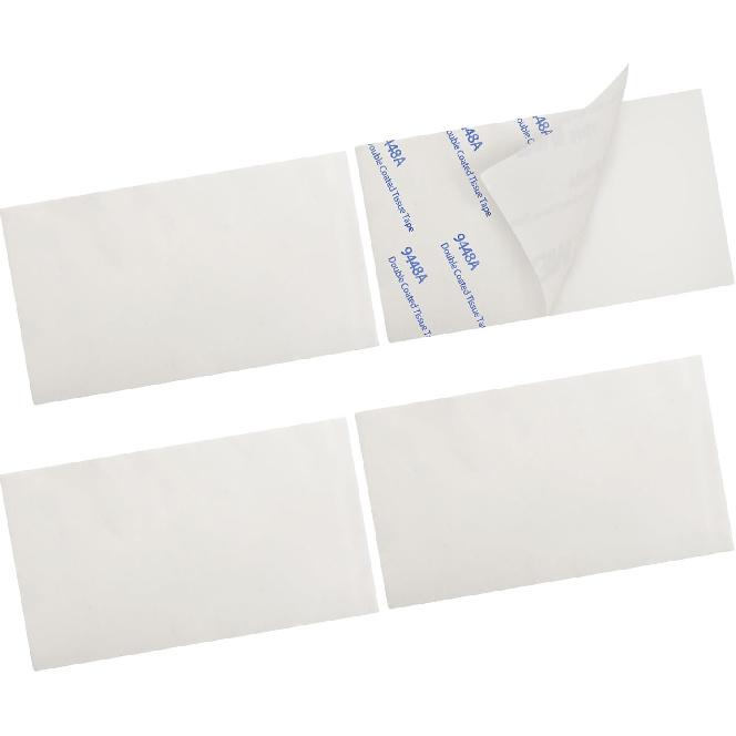 8 Pcs Horizontal Blind Repair Tabs Mini Blind Slat Repair Kit Horizontal Blinds Replacement Slats White Blind Fixers for Horizontal Blinds (1" W x 3"