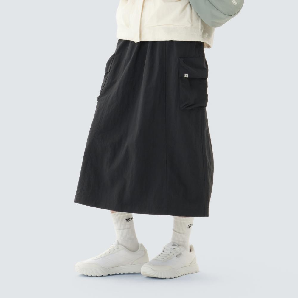 [Snowpeak] Campl Flare Skirt Charcoal (S26ZWCSK11) 70(S)